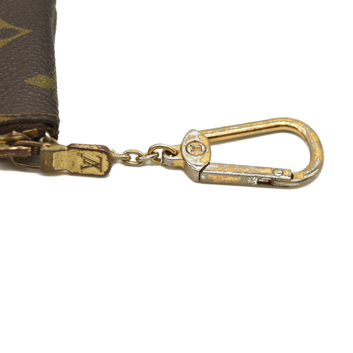 Louis Vuitton  Monogram Key Pouch 884ET