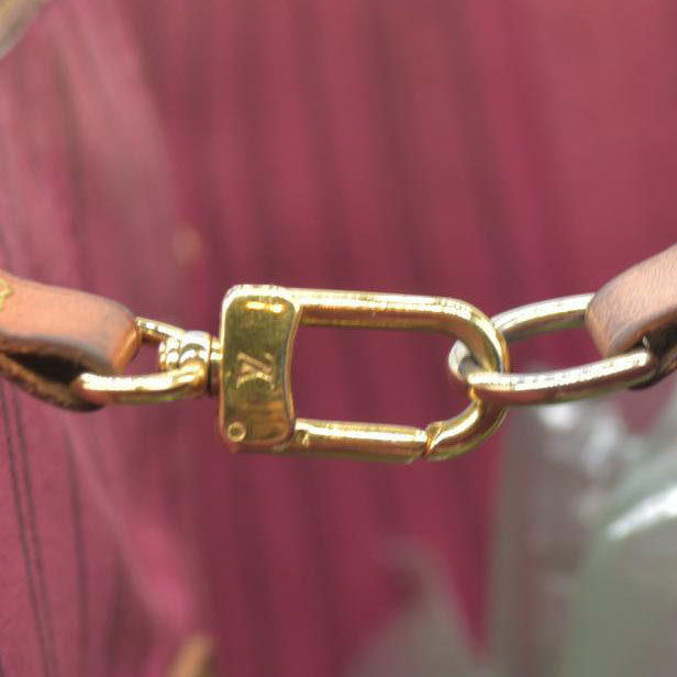 $2170 Louis Vuitton Monogram Neo Neverfull MM Pivoine SD3109