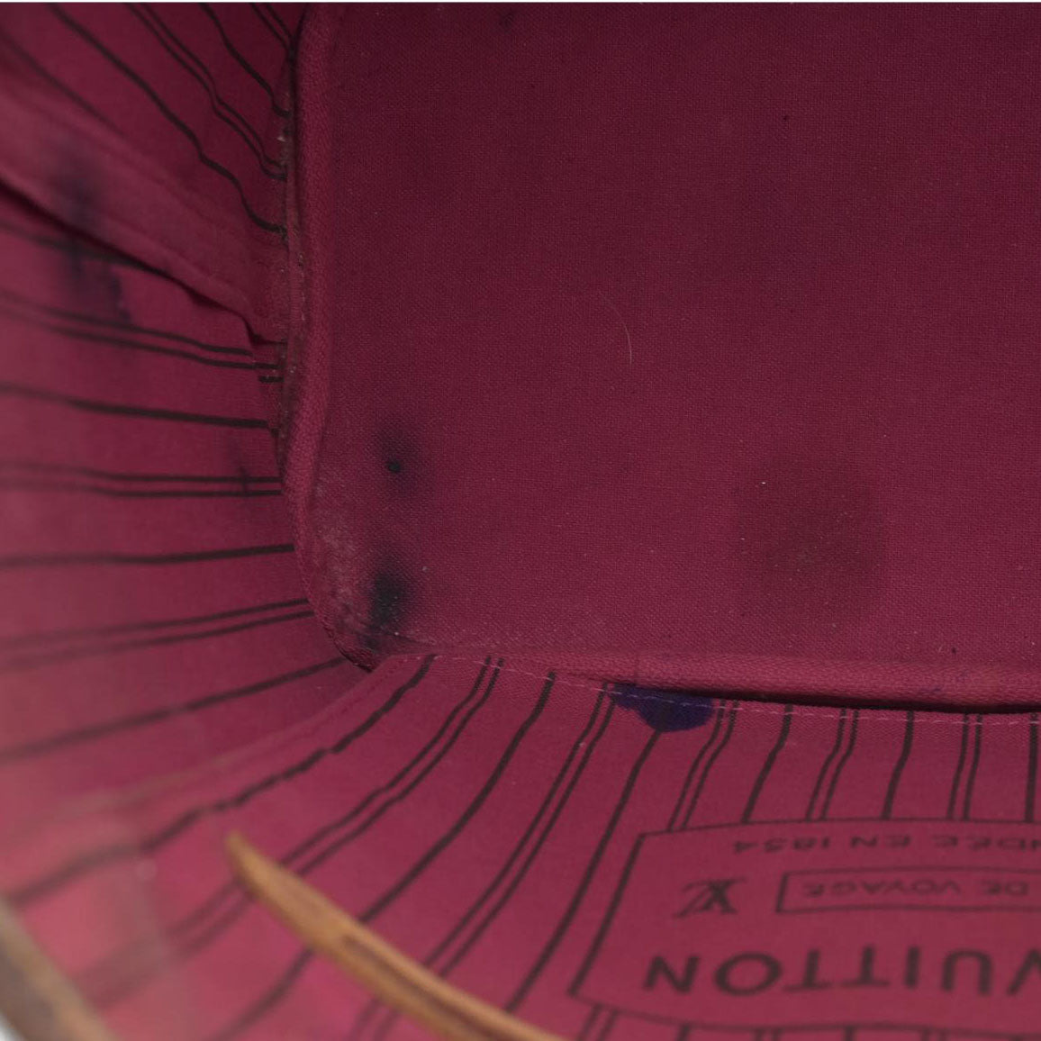 $2170 Louis Vuitton Monogram Neo Neverfull MM Pivoine SD3109