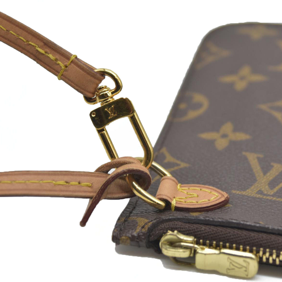 AUCTION $600 Louis Vuitton  Monogram Neo Neverfull GM MM Mimosa Pochette MS5113