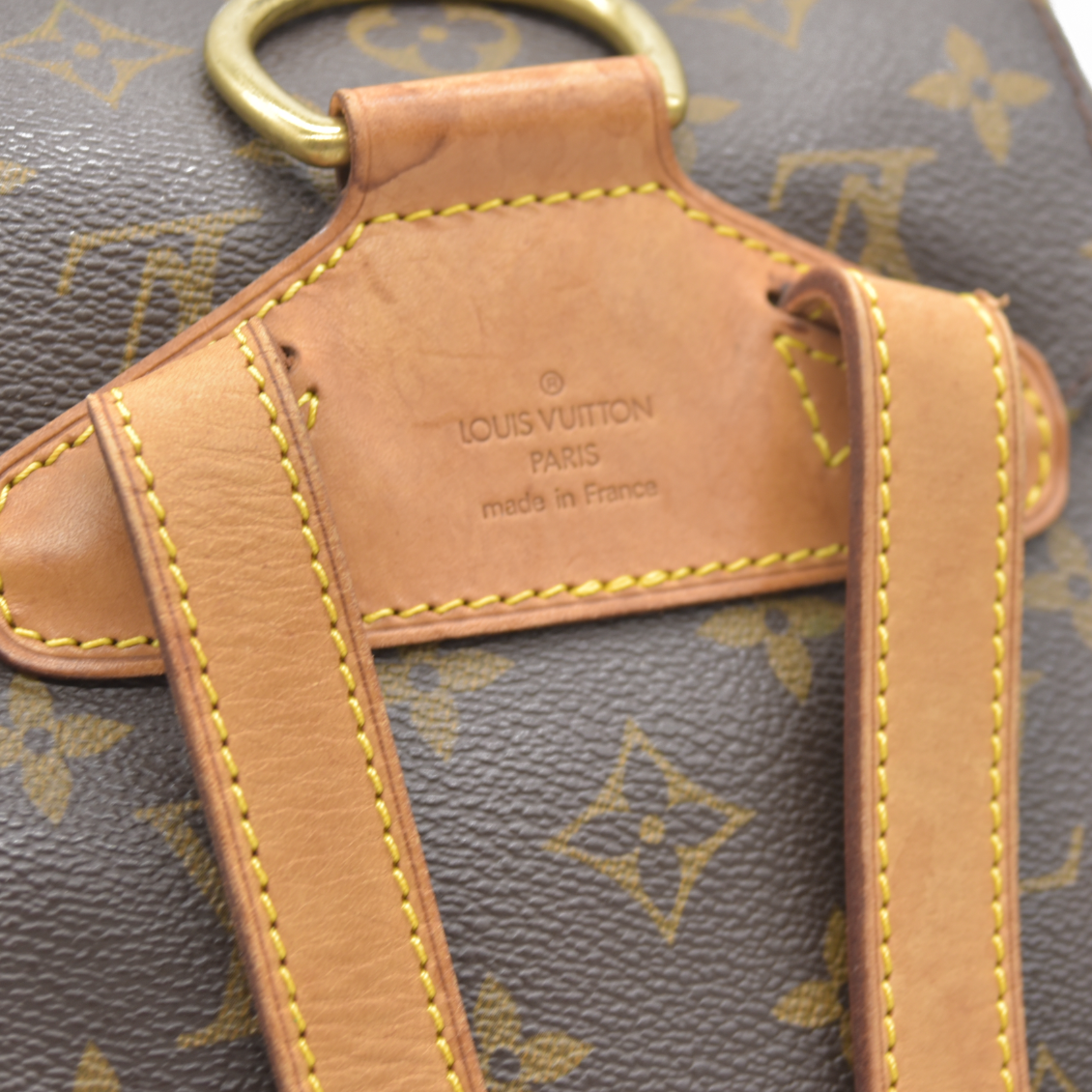 AUCTION $3550 Louis Vuitton  Monogram Montsouris MM Backpack SP1919