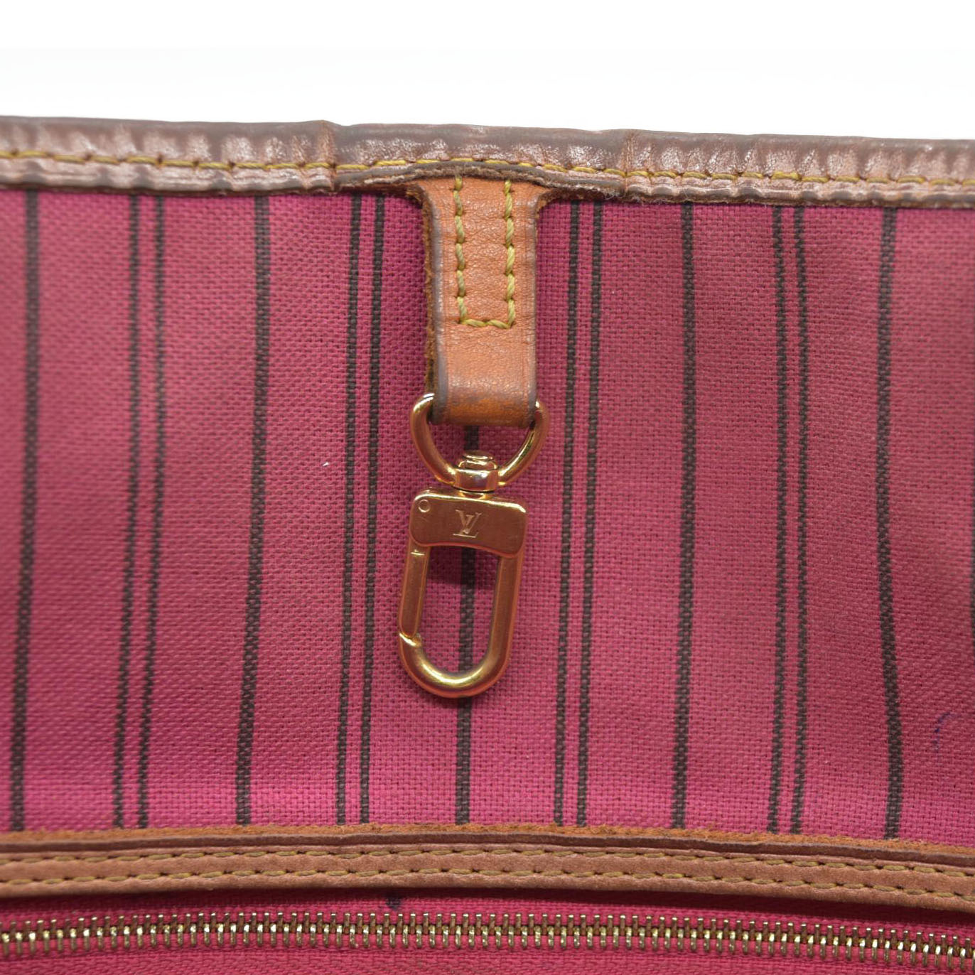 $2170 Louis Vuitton Monogram Neo Neverfull MM Pivoine SD3109