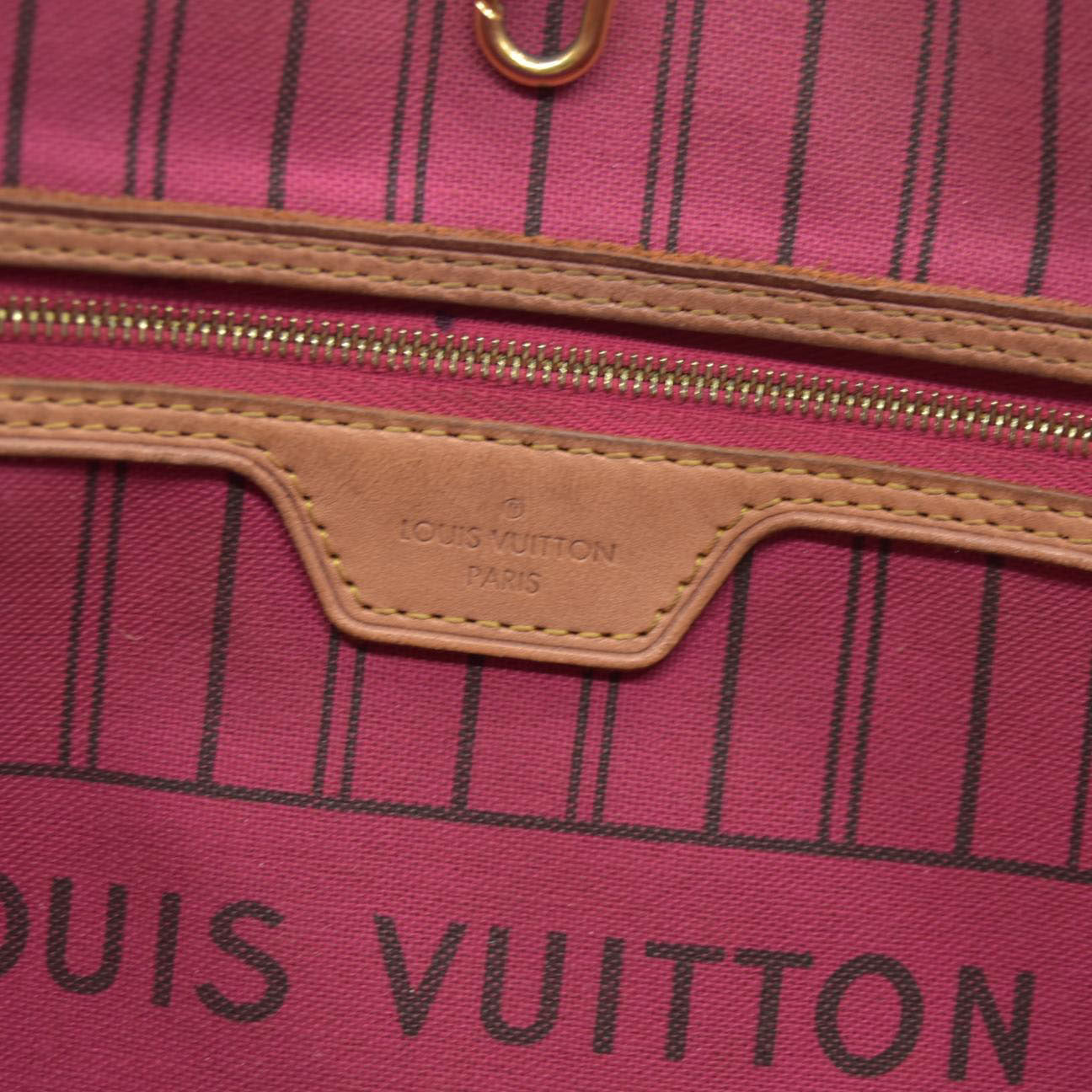 $2170 Louis Vuitton Monogram Neo Neverfull MM Pivoine SD3109