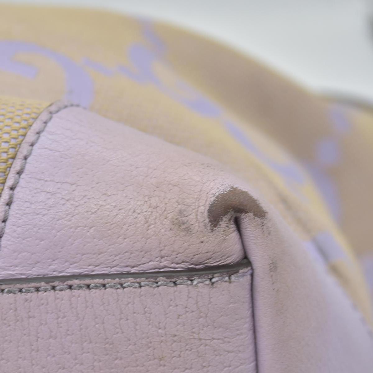 $2350 Gucci Monogram Jumbo GG Textured Dollar Calfskin Medium Ophidia Shopping Tote Beige Lapis