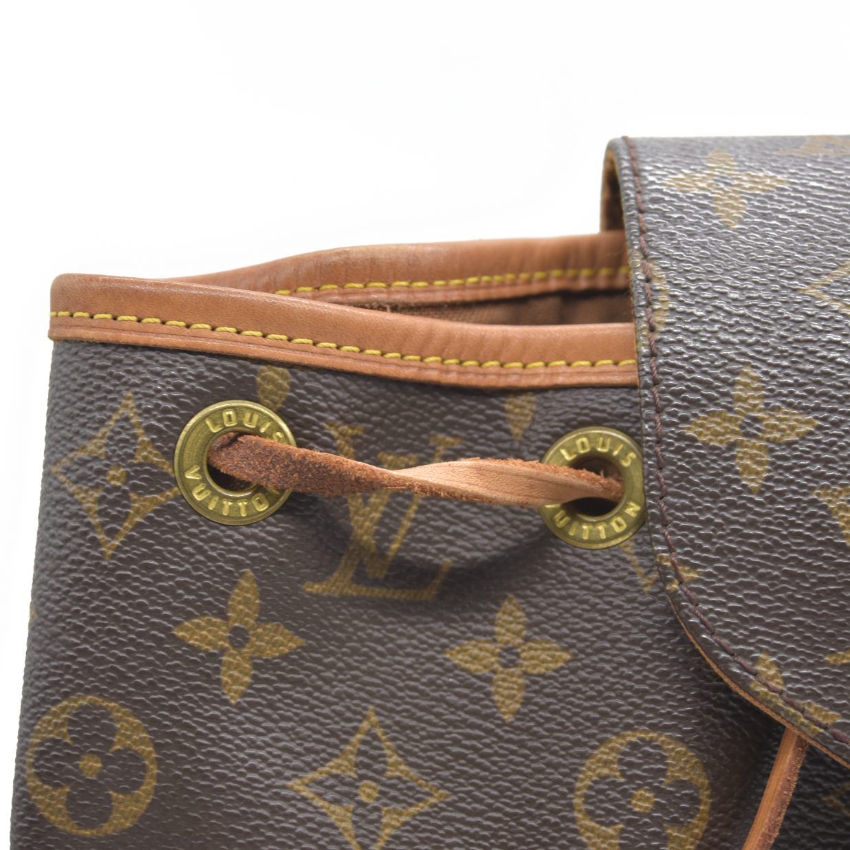 AUCTION $3550 Louis Vuitton  Monogram Montsouris MM Backpack SP1919