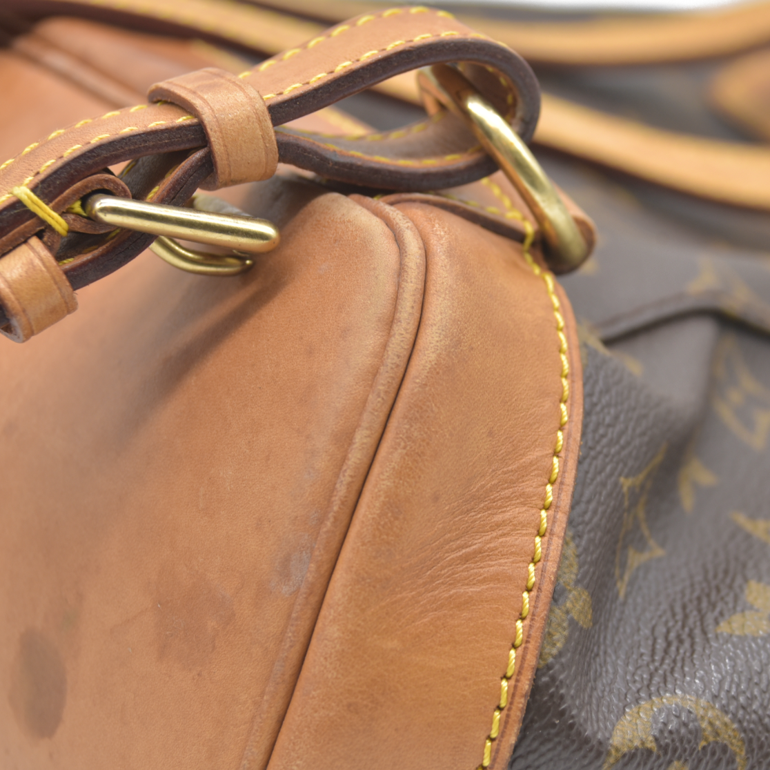 AUCTION $3550 Louis Vuitton  Monogram Montsouris MM Backpack SP1919