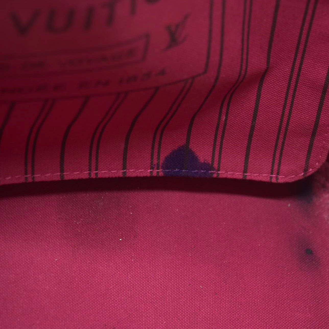 $2170 Louis Vuitton Monogram Neo Neverfull MM Pivoine SD3109