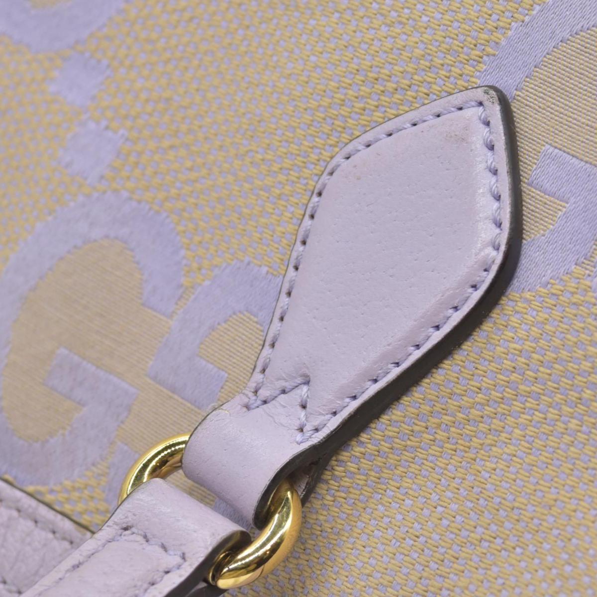 $2350 Gucci Monogram Jumbo GG Textured Dollar Calfskin Medium Ophidia Shopping Tote Beige Lapis