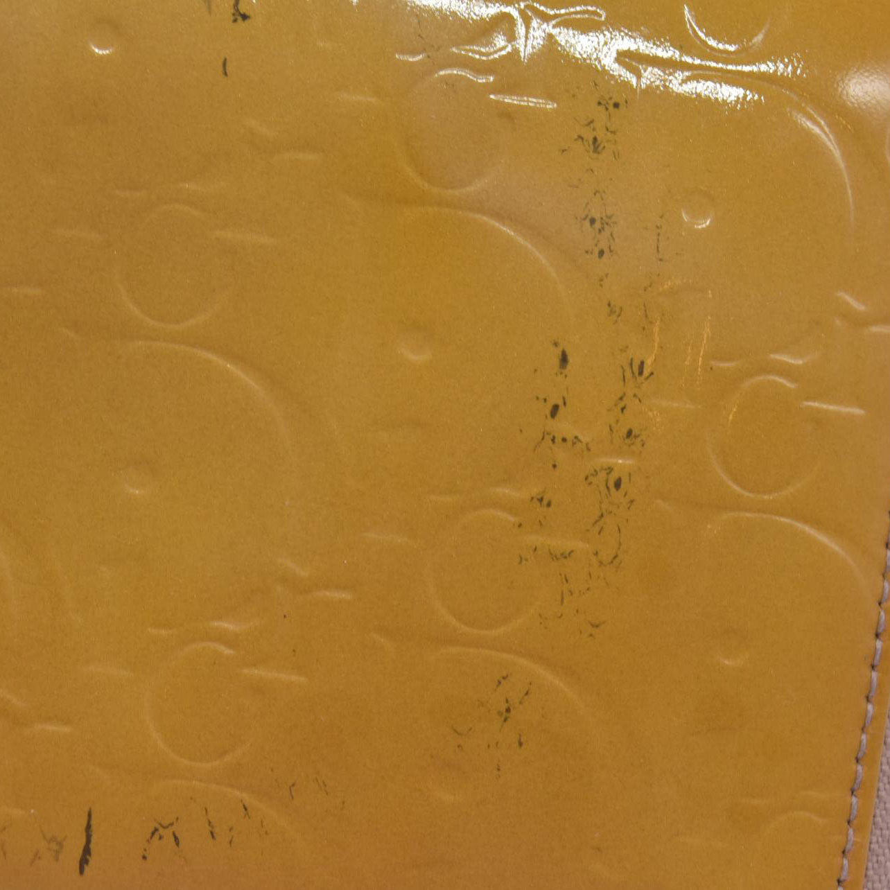 $650 Christian Dior Oblique Trotter Patent Leather Zip Around Long Wallet CONSIGNMENT