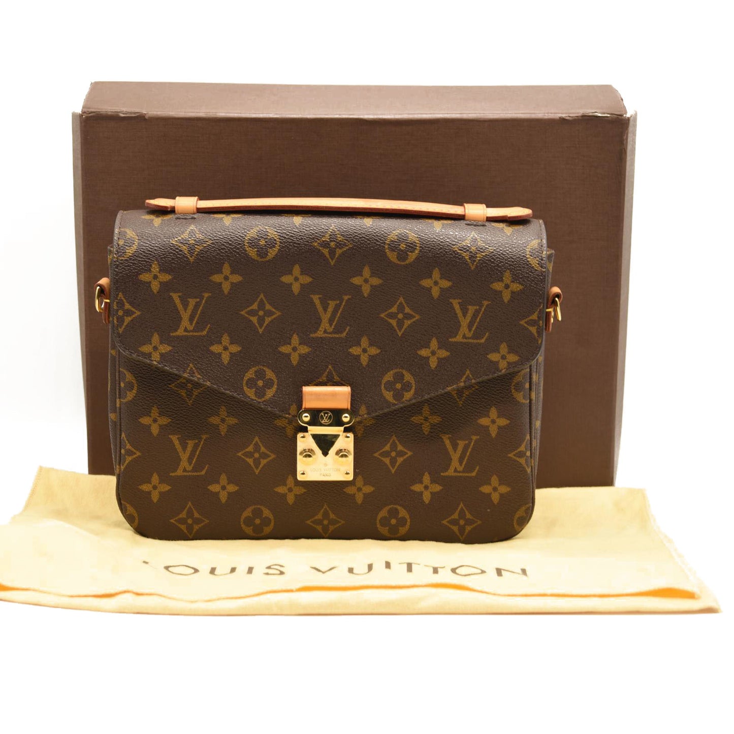 LOUIS VUITTON Monogram Pochette Metis