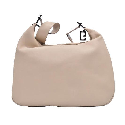 $1580 Gucci Smooth Leather Clip Hobo Shoulder Bag Beige CONSIGNMENT