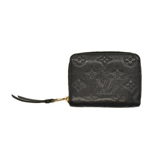 Louis Vuitton  Empreinte Zippy Coin Purse Black TS4117