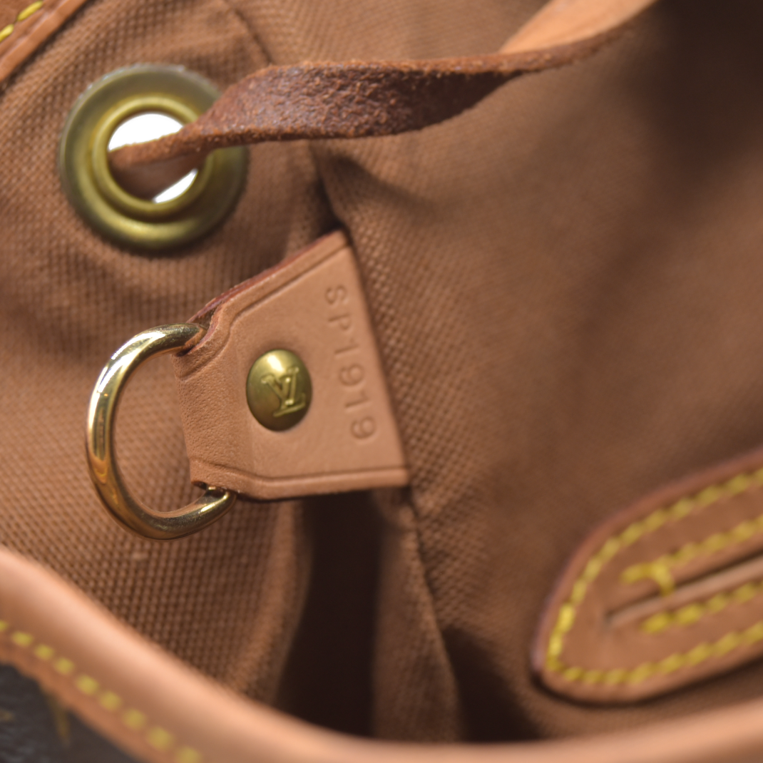 AUCTION $3550 Louis Vuitton  Monogram Montsouris MM Backpack SP1919