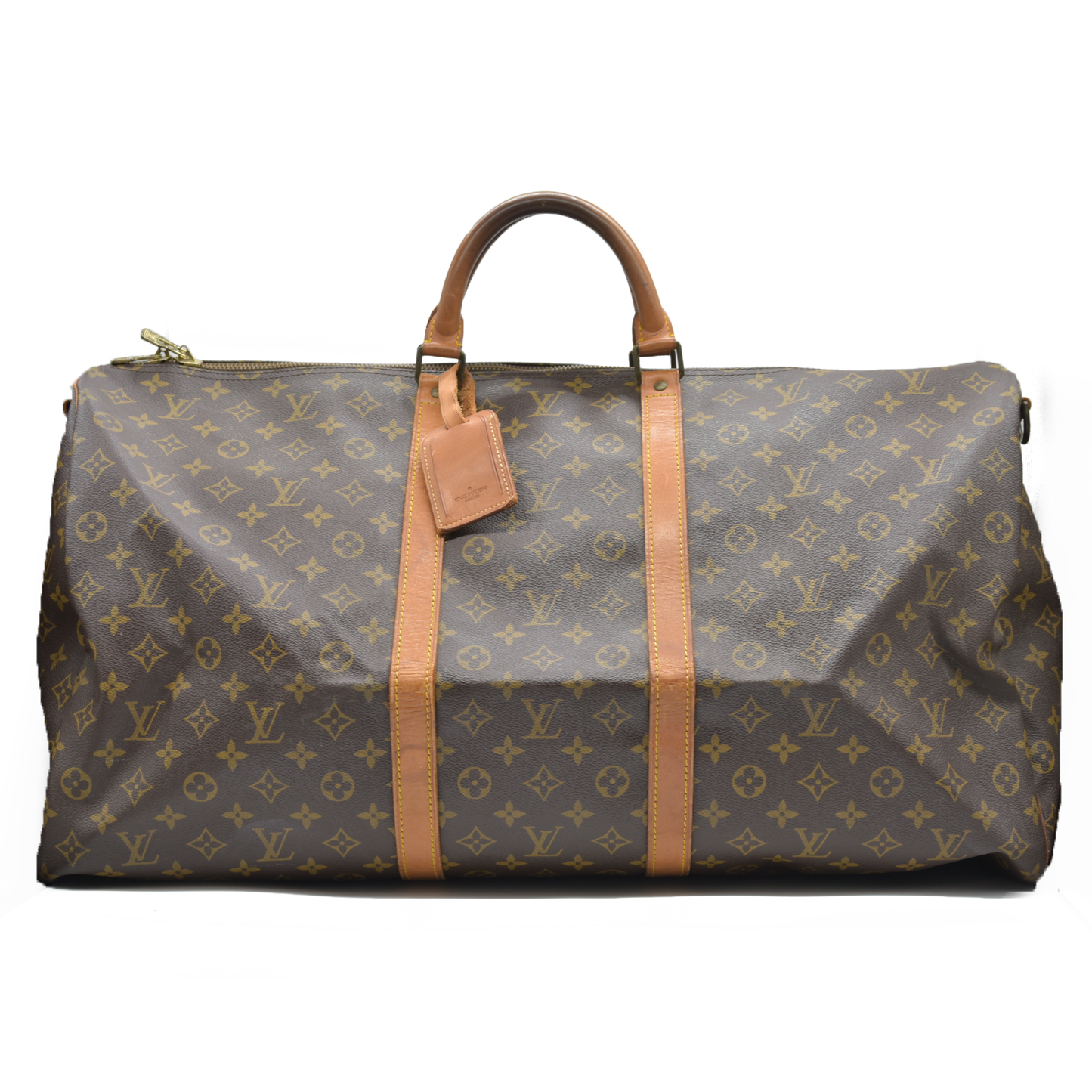 Louis Vuitton Monogram Keepall Bandouliere 60 Boston Bag