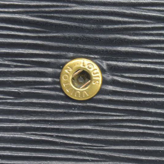 AUCTION $775 Louis Vuitton  Epi French Purse Wallet Black MI0080