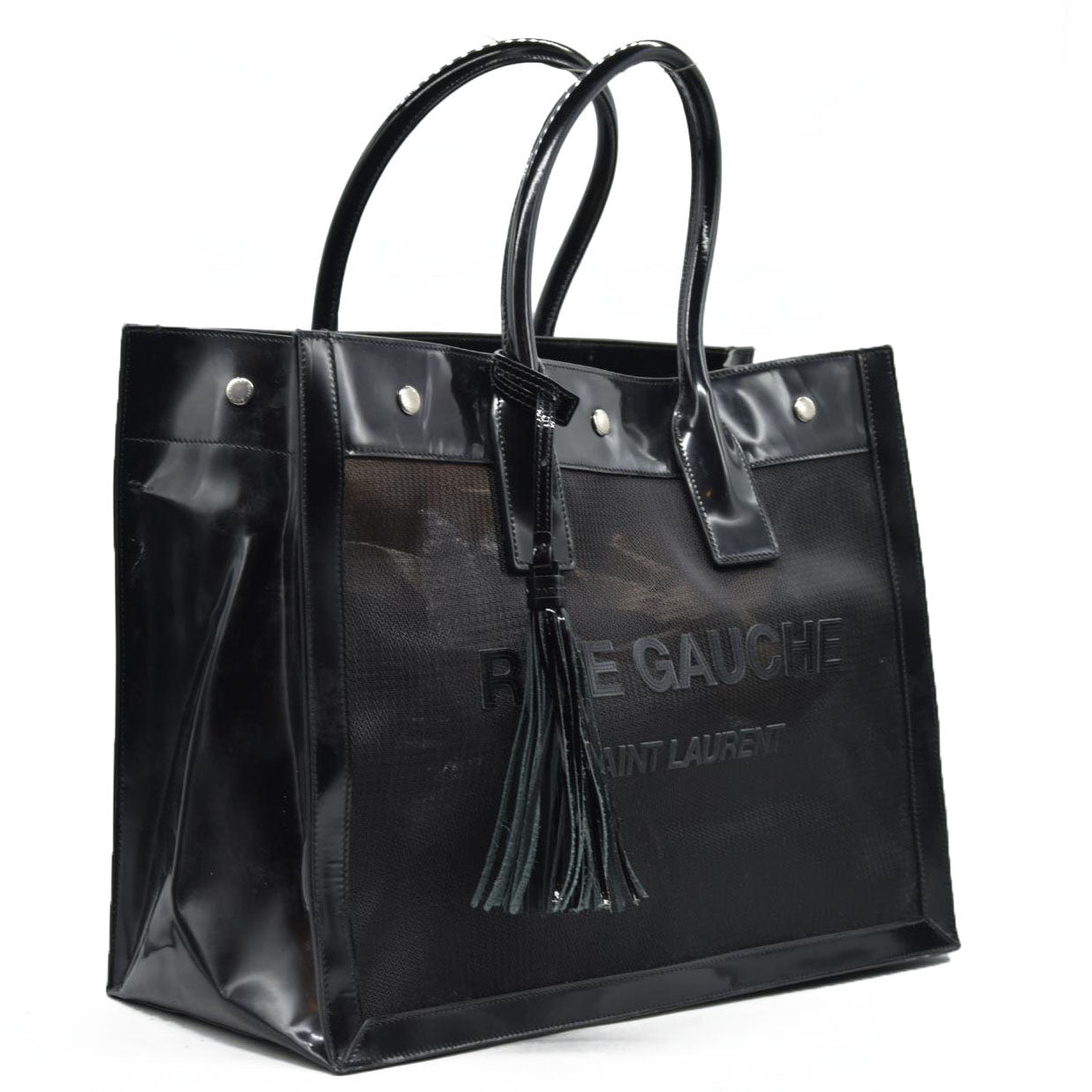$3600 Saint Laurent Mesh Tote