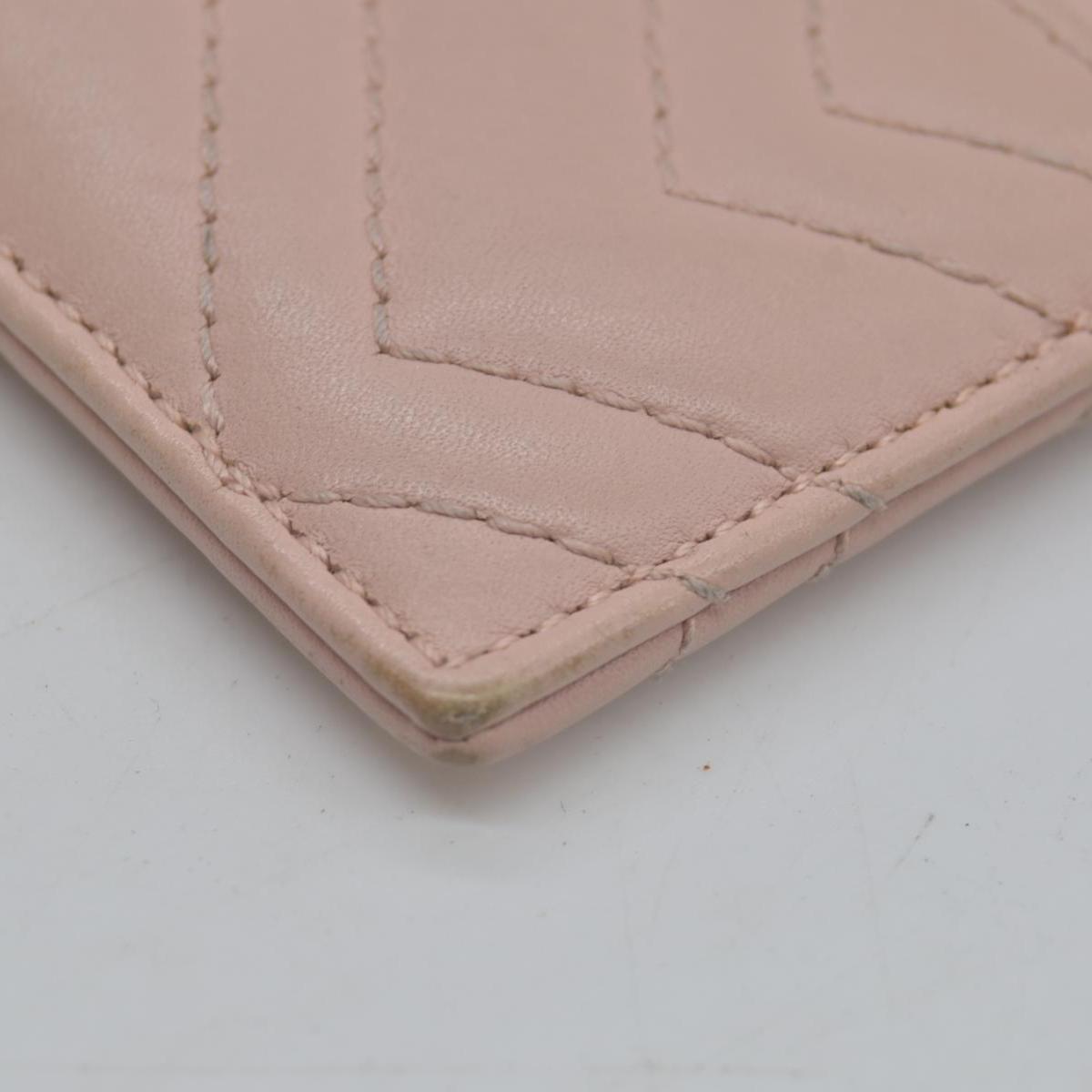 $370 Gucci  Double G Logo Leather Card Holder