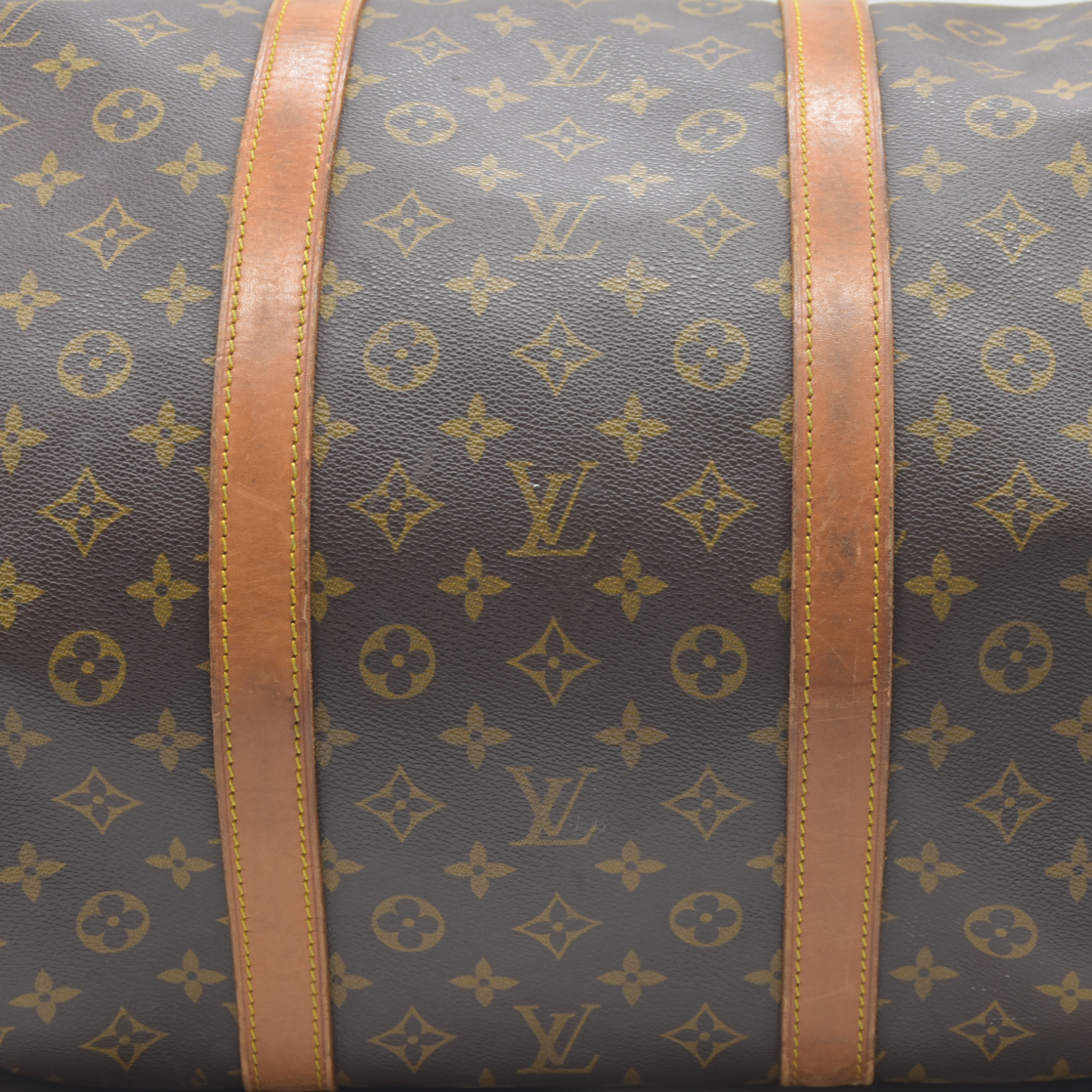 Louis Vuitton Monogram Keepall Bandouliere 60 Boston Bag