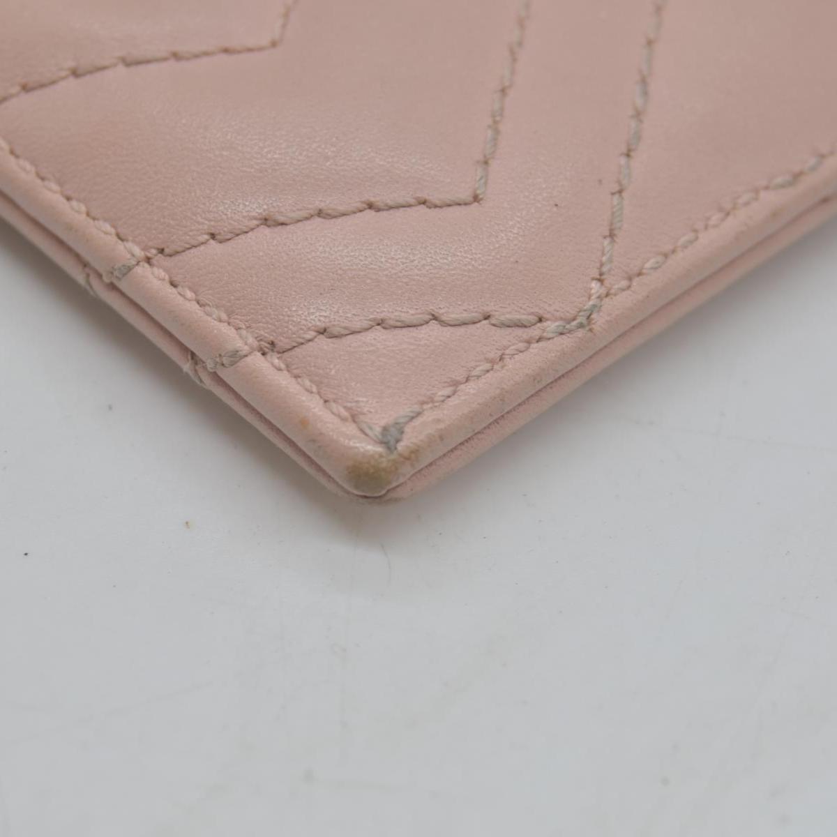 $370 Gucci  Double G Logo Leather Card Holder