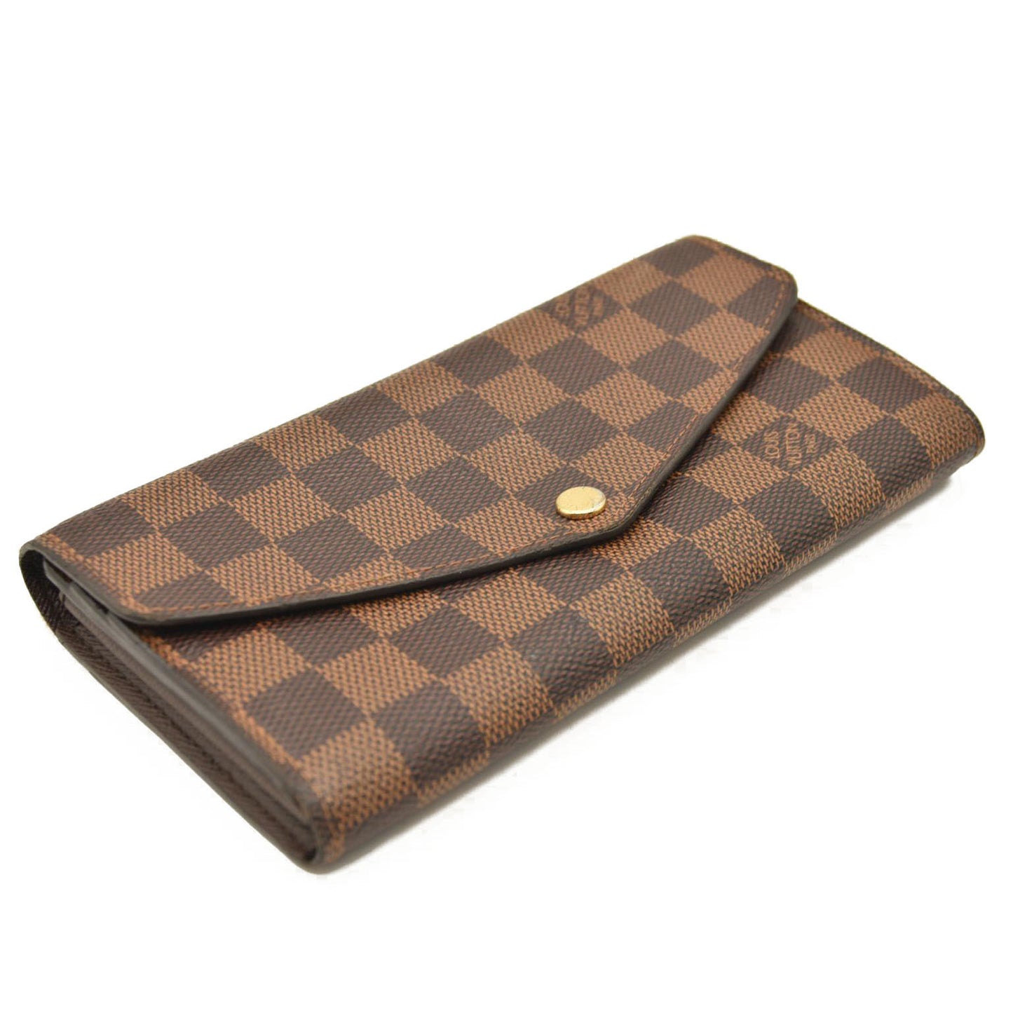 Louis Vuitton  Damier Ebene Sarah Wallet CA3197