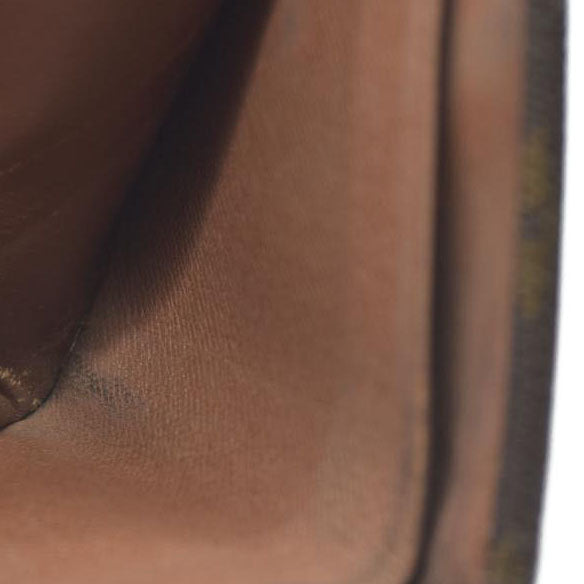 Louis Vuitton Monogram Portefeiulle Elise Trifold Wallet Brown MI0961