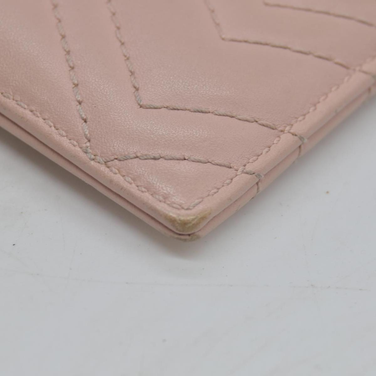 $370 Gucci  Double G Logo Leather Card Holder