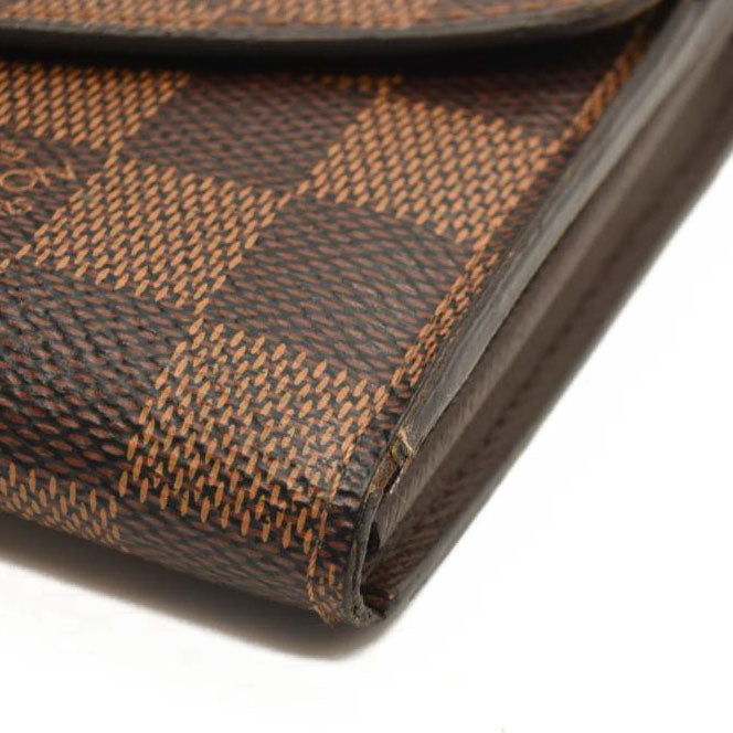 Louis Vuitton  Damier Ebene Sarah Wallet CA3197