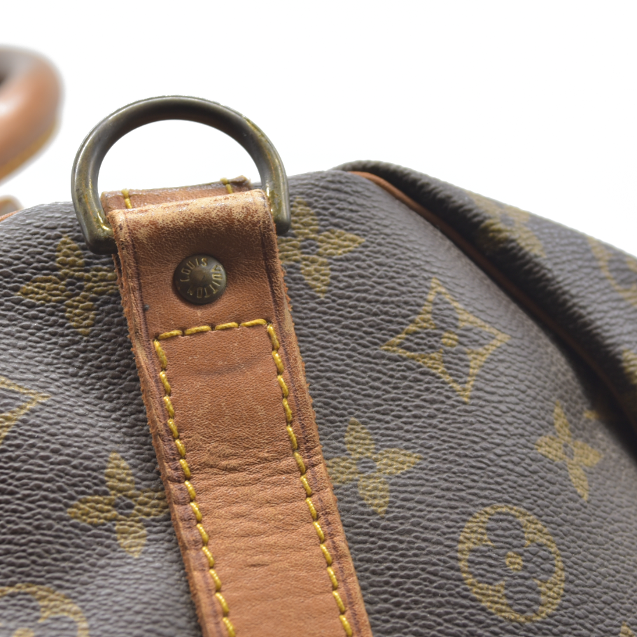 Louis Vuitton Monogram Keepall Bandouliere 60 Boston Bag