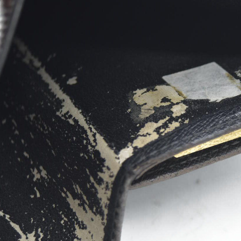 AUCTION $775 Louis Vuitton  Epi French Purse Wallet Black MI0080