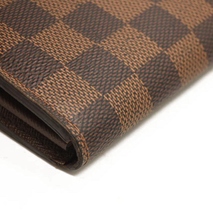 Louis Vuitton  Damier Ebene Sarah Wallet CA3197