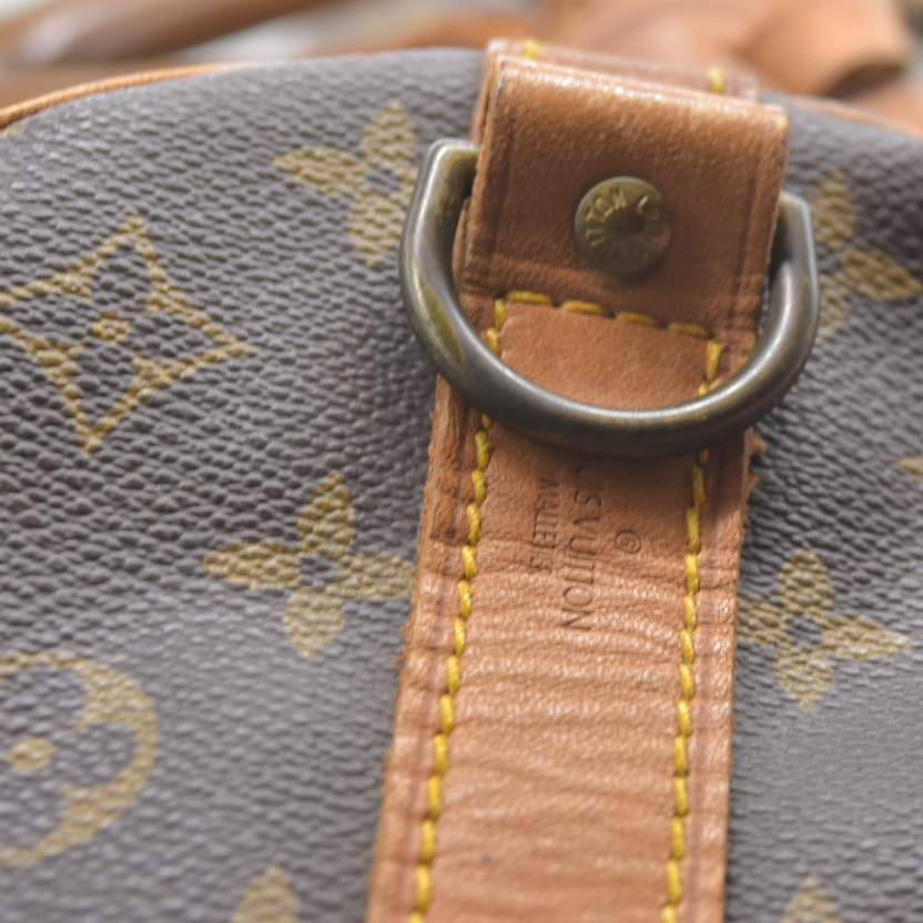 Louis Vuitton Monogram Keepall Bandouliere 60 Boston Bag