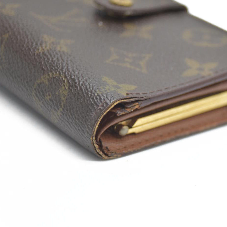 Louis Vuitton Monogram Porte Monnaie Billets Viennois Bifold Wallet CA0010