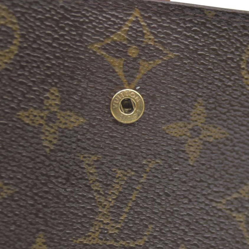 Louis Vuitton Monogram Porte Monnaie Billets Viennois Bifold Wallet CA0010