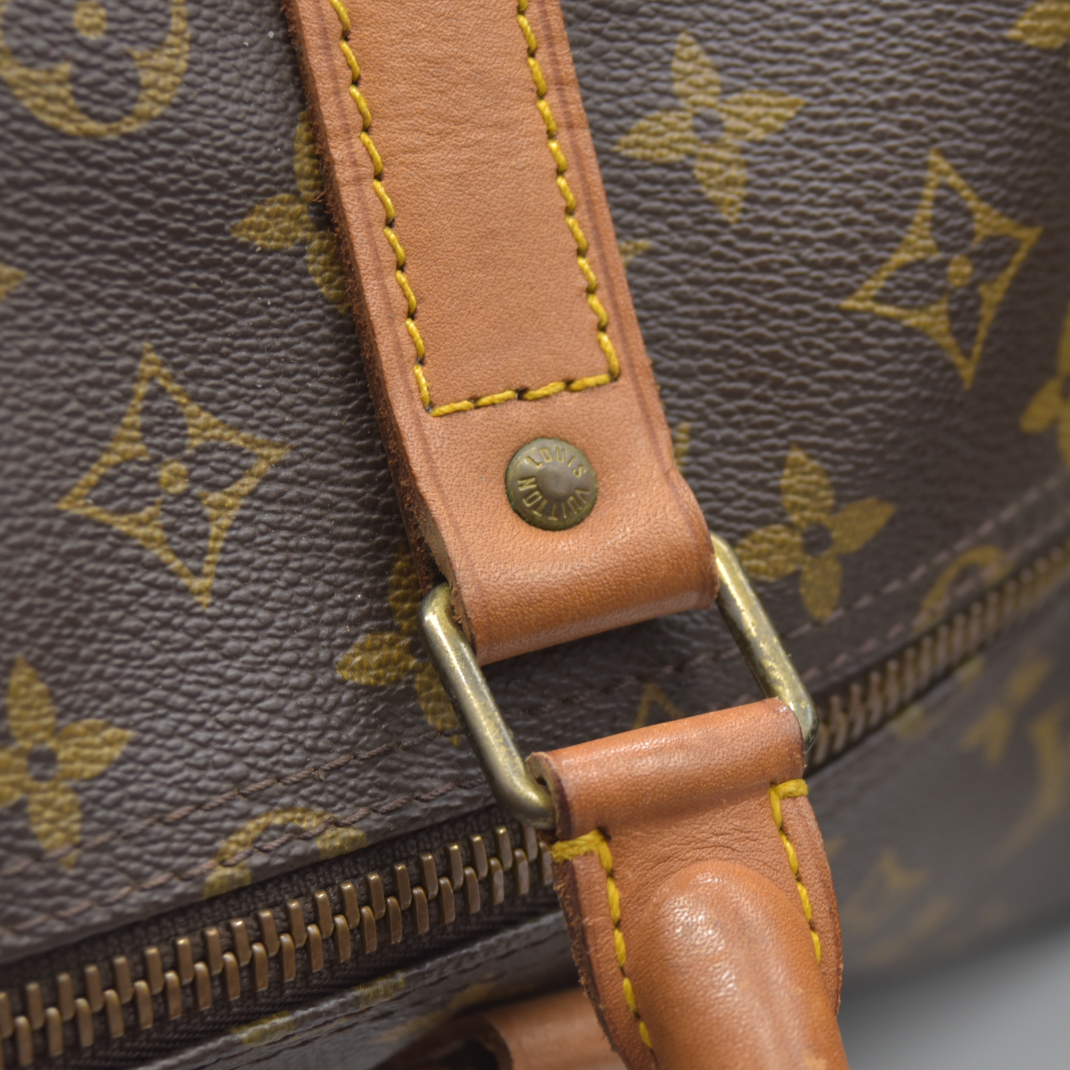 Louis Vuitton Monogram Keepall Bandouliere 60 Boston Bag