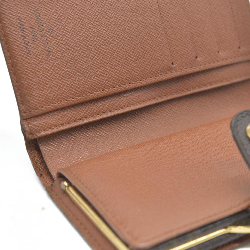 Louis Vuitton Monogram Porte Monnaie Billets Viennois Bifold Wallet CA0010