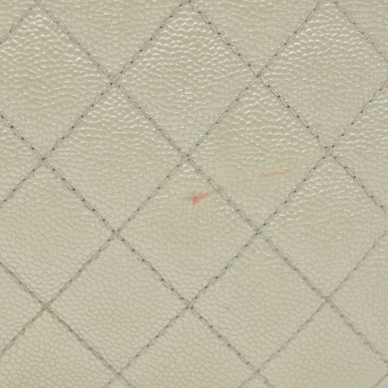 $2900 2006 Chanel Caviar Grand Shopping Tote GST Light Gold