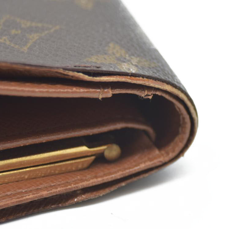 Louis Vuitton Monogram Porte Monnaie Billets Viennois Bifold Wallet CA0010