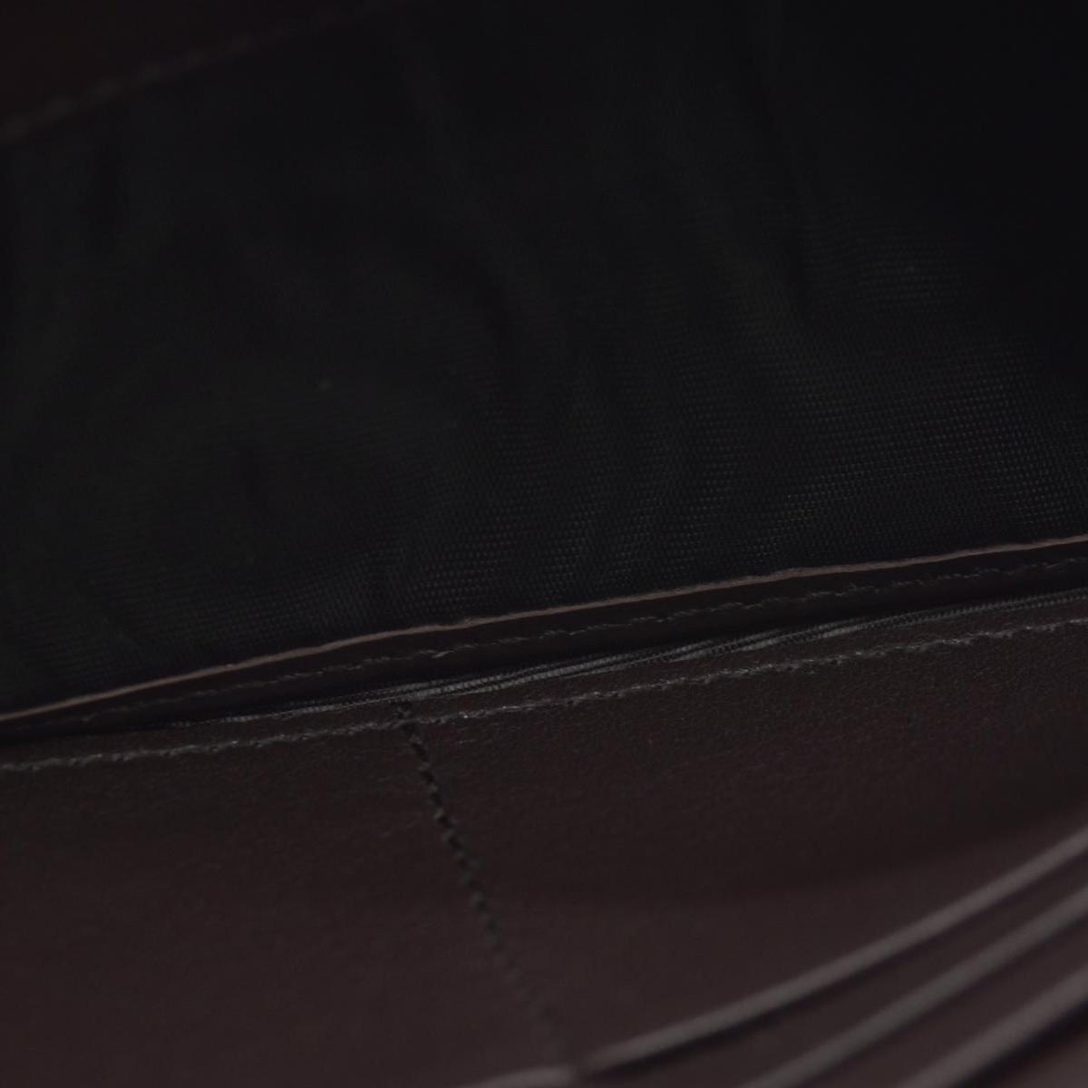$790 Gucci Guccissima Continental Wallet Dark Brown CONSIGNMENT