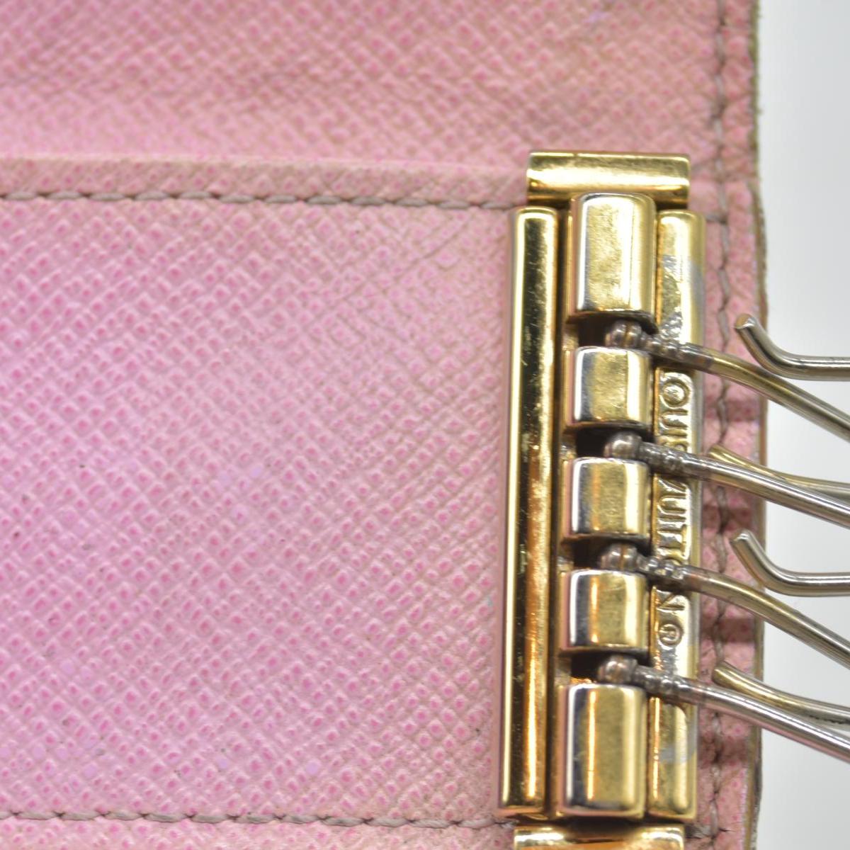 $330 2014 LOUIS VUITTON Monogram Multicolor Multicles 4 Ring Key Case CT3154