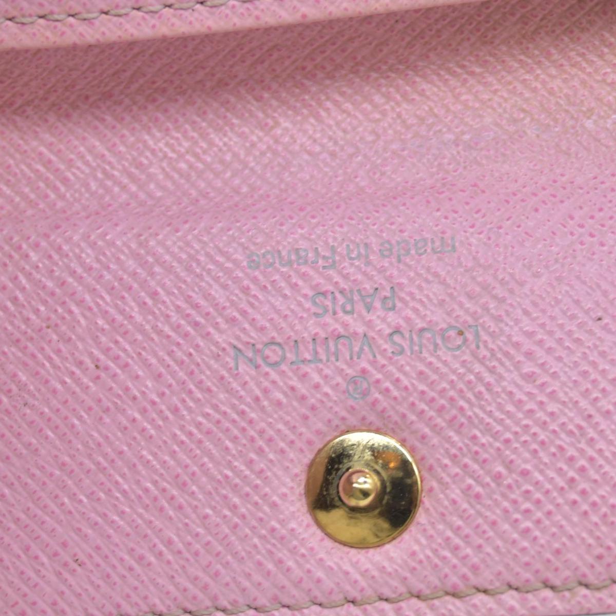 $330 2014 LOUIS VUITTON Monogram Multicolor Multicles 4 Ring Key Case CT3154