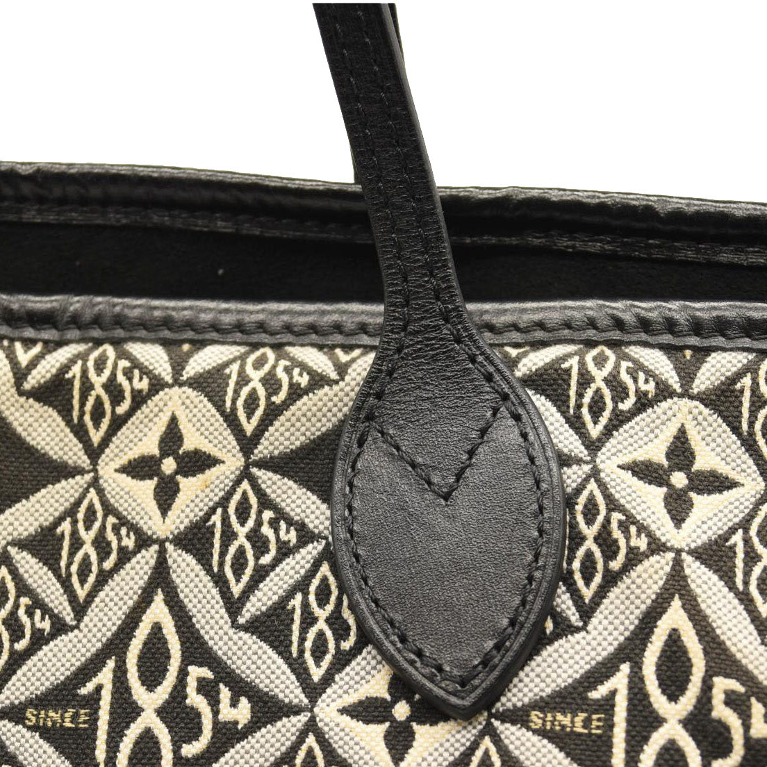 LOUIS VUITTON Jacquard Since 1854 Neverfull MM Grey