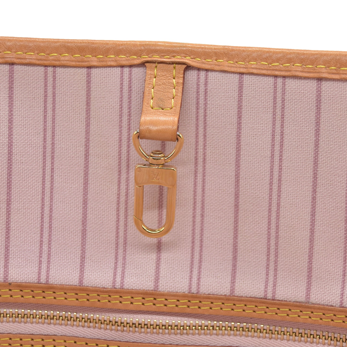 Louis Vuitton  Monogram Maui V Neverfull MM Rose Ballerine SR1195