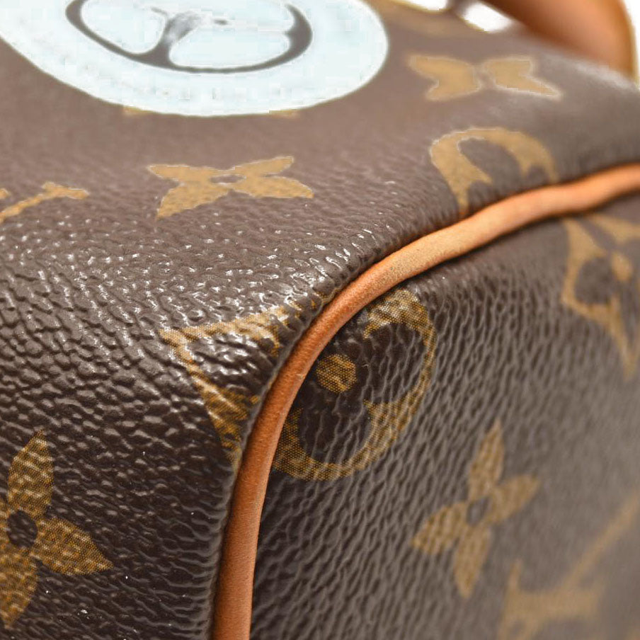 LOUIS VUITTON Monogram World Tour Nano Speedy