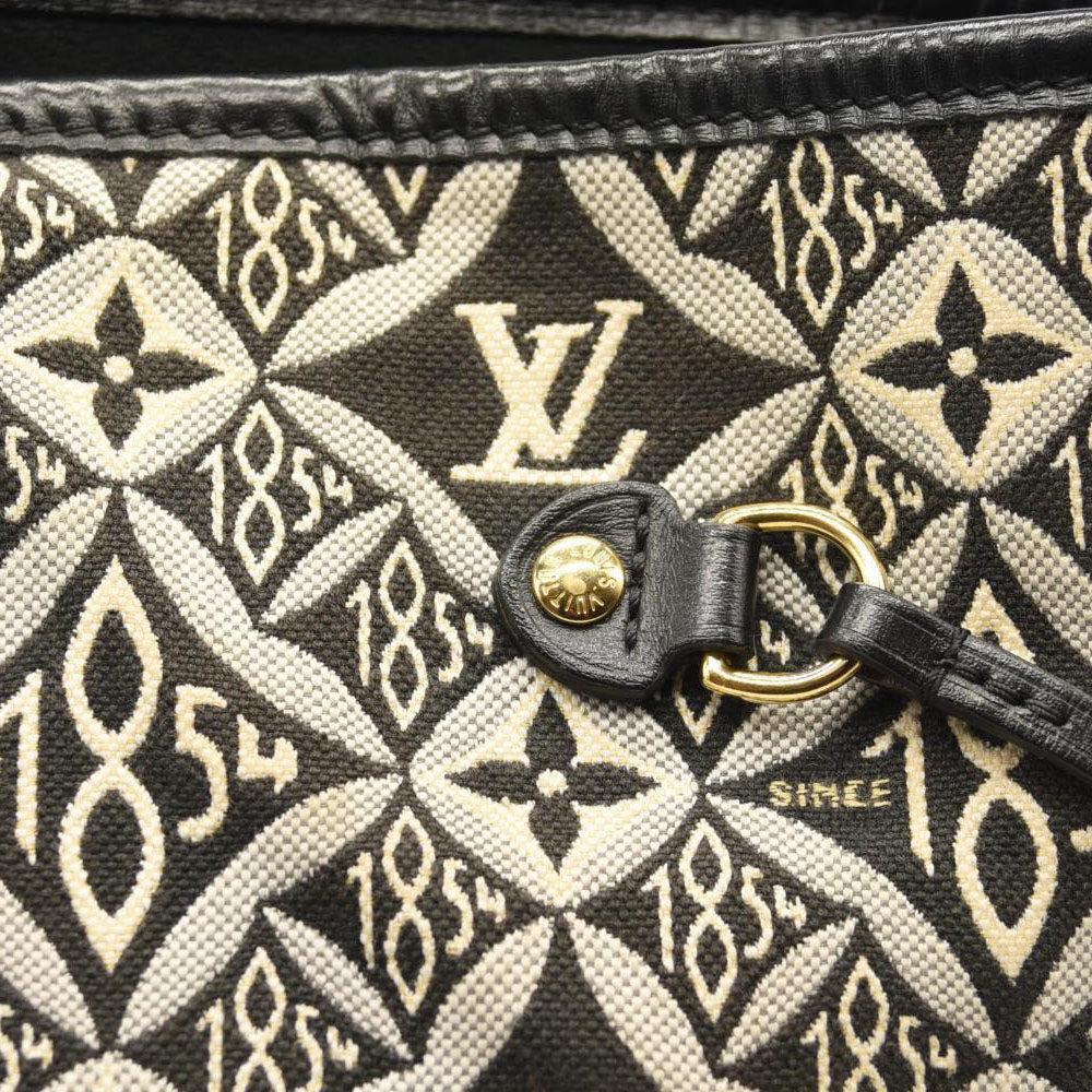 LOUIS VUITTON Jacquard Since 1854 Neverfull MM Grey