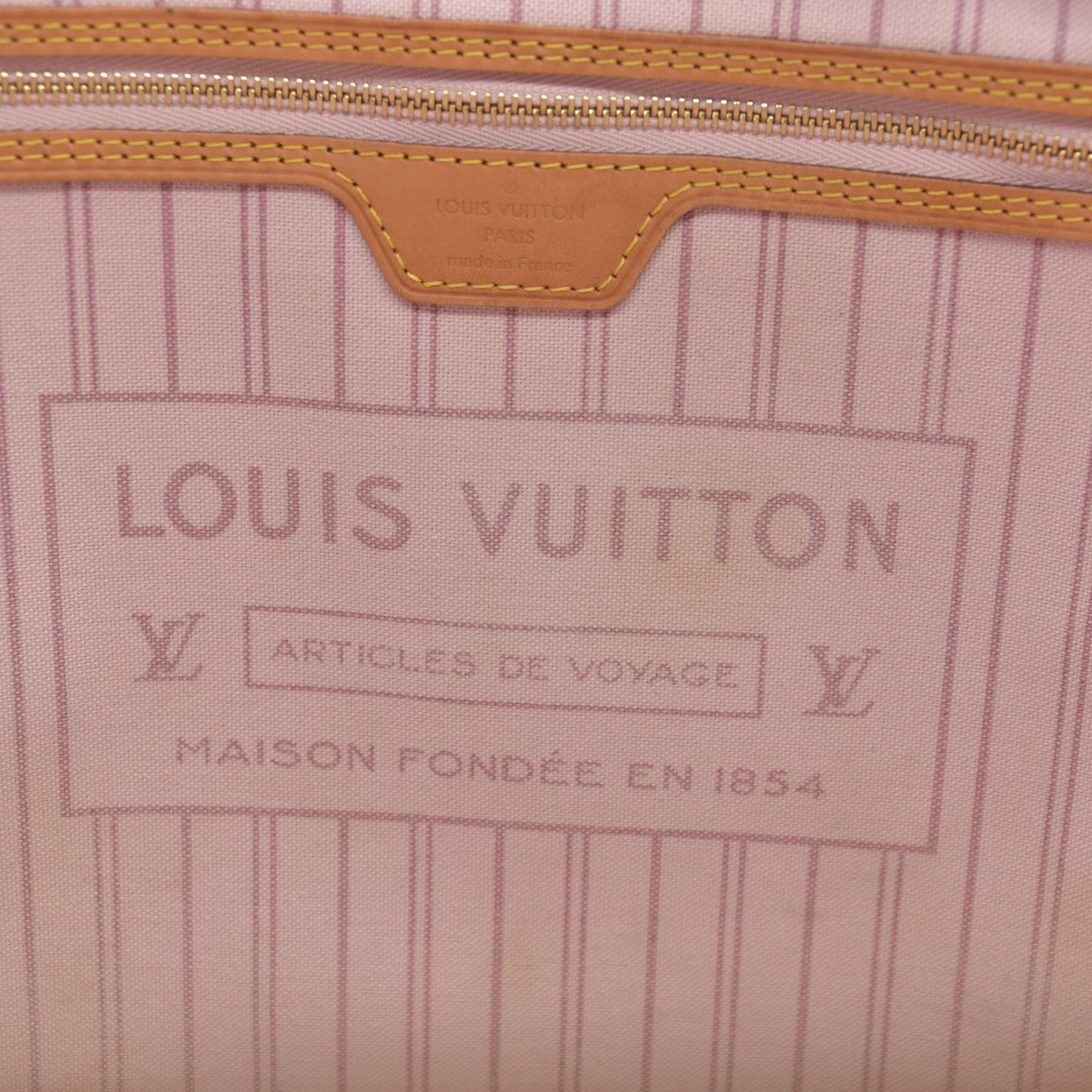 Louis Vuitton  Monogram Maui V Neverfull MM Rose Ballerine SR1195