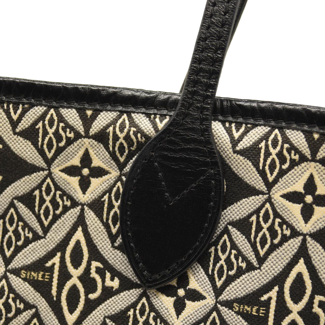 LOUIS VUITTON Jacquard Since 1854 Neverfull MM Grey