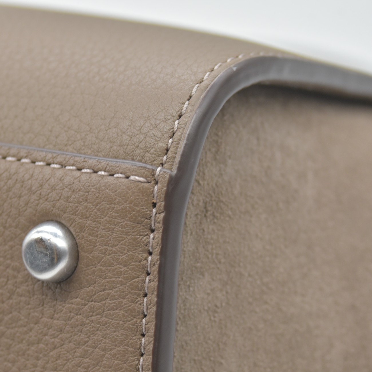 $850 Tory Burch Elanor Pebbled Satchel Wild Mushroom