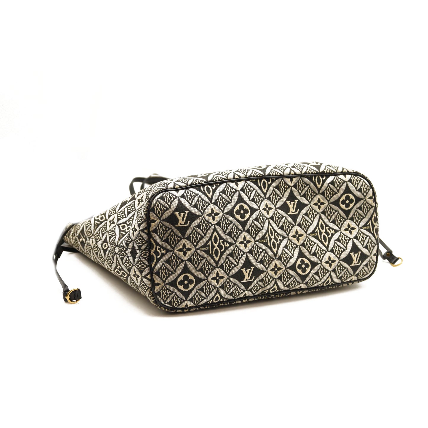 LOUIS VUITTON Jacquard Since 1854 Neverfull MM Grey