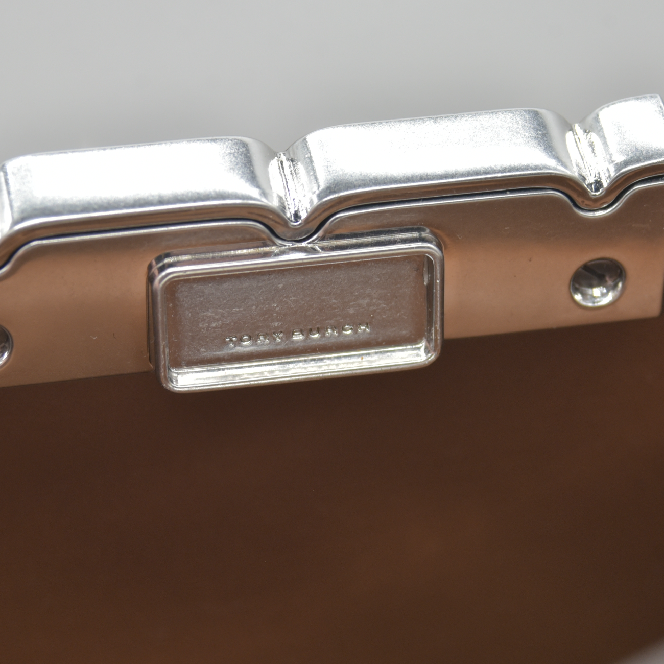 $850 Tory Burch Elanor Pebbled Satchel Wild Mushroom