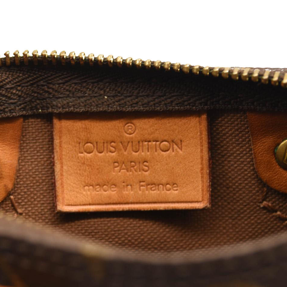 LOUIS VUITTON Monogram World Tour Nano Speedy